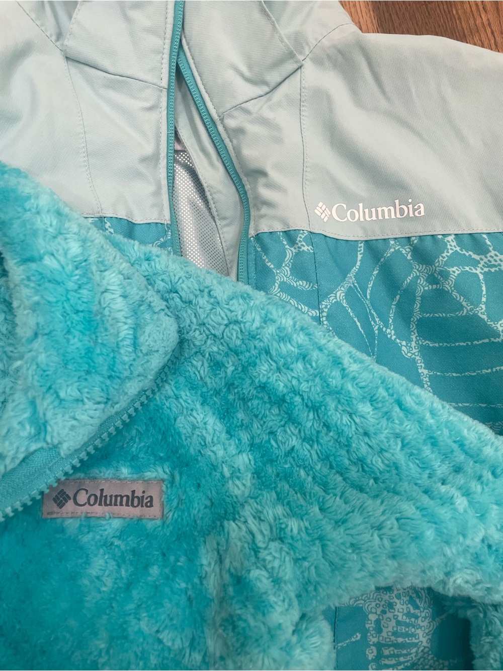 Columbia 2pc Omni Heat winter coat girl 6/6X - Picture 4 of 9